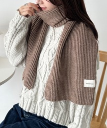 リブニットマフラー TAAKK】リブニット（マフラー） – ファッションスナップストア