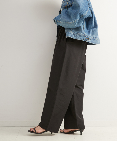 B.C STOCK（ベーセーストック）の「カーブワイドパンツ（その他パンツ・レディース・ホワイト/ブラウン/ブラック・FREE）」の9枚目の写真