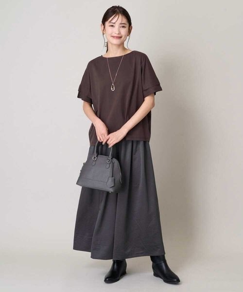 a.v.v(アーヴェヴェ)の「ワイドシャフトブーツ(ブーツ・レディース・ブラック・24.5/23.5/22.5)」の3枚目の写真