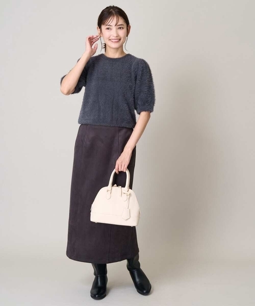 a.v.v(アーヴェヴェ)の「ワイドシャフトブーツ(ブーツ・レディース・ブラック・24.5/23.5/22.5)」の4枚目の写真