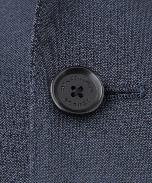 MACKINTOSH LONDON(マッキントッシュ ロンドン)の「【FLEX JERSEY】ムリネ強撚タイプライターセットアップジャケット(テーラードジャケット・メンズ・グレー系その他/ブルー系その他7・40/36)」の5枚目の写真