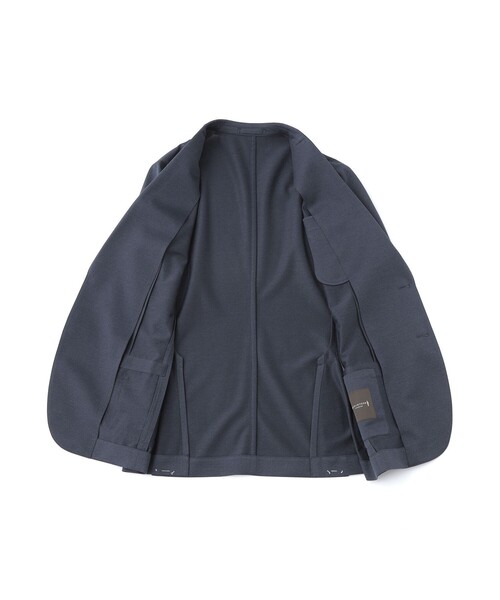 MACKINTOSH LONDON(マッキントッシュ ロンドン)の「【FLEX JERSEY】ムリネ強撚タイプライターセットアップジャケット(テーラードジャケット・メンズ・グレー系その他/ブルー系その他7・40/36)」の6枚目の写真