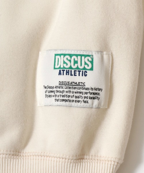 DISCUS（ディスカス）の「DISCUS/ディスカス 裏起毛 オーバーサイズ クルーネック スウェット レディース メンズ トレーナー（スウェット・レディース・グリーン/ピンク/ネイビー/ライトグレー/ホワイト/ブラック・L/XL/M）」の11枚目の写真