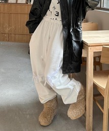 Per sist ence（パーシエンス）の「フロントリボンスウェットパンツ（スウェットパンツ）」
