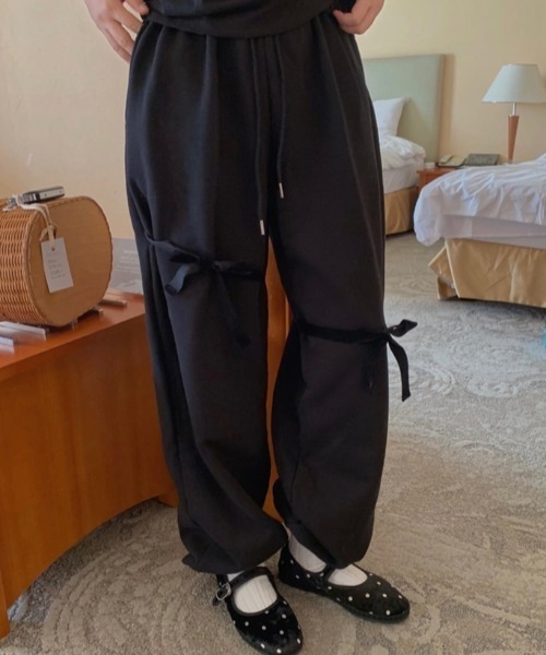 セール】フロントリボンフレアパンツ（その他パンツ）｜Per sist