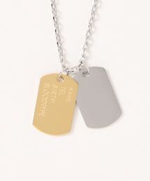 Blue Standard （ブルースタンダード）の「【BLUE STANDARD/ブルースタンダード】メタルネックレス（ネックレス）」