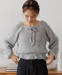 flower | レディースクエアトップ(ニット/セーター)