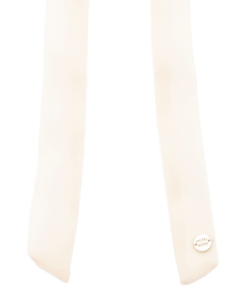 SNIDEL HOME（スナイデルホーム）の「ビッグリボンシュシュ（シュシュ・レディース・アイボリー/ピンク/ブラック・FREE）」の8枚目の写真