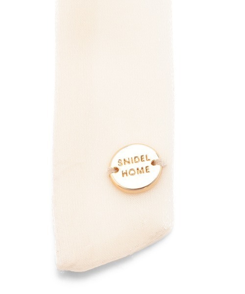 SNIDEL HOME（スナイデルホーム）の「ビッグリボンシュシュ（シュシュ・レディース・アイボリー/ピンク/ブラック・FREE）」の9枚目の写真