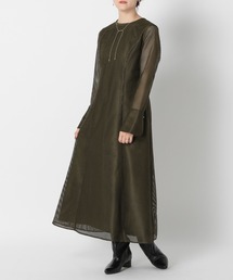 LEPSIM | 【結婚式／オケージョン】格子レースカフスドレス　203258(ドレス)