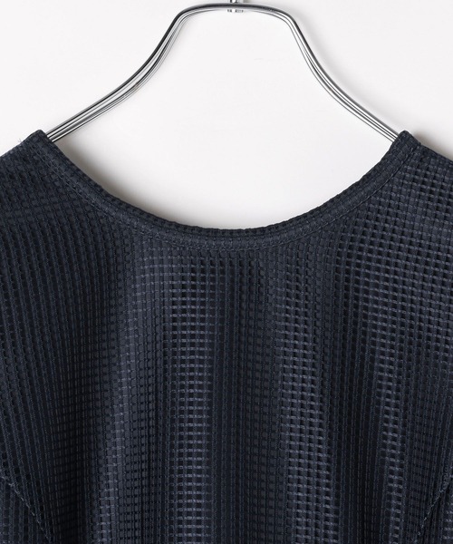 LEPSIM（レプシィム）の「【結婚式／オケージョン】格子レースカフスドレス　203258（ドレス・レディース・ネイビー/グリーン系その他・FREE）」の4枚目の写真