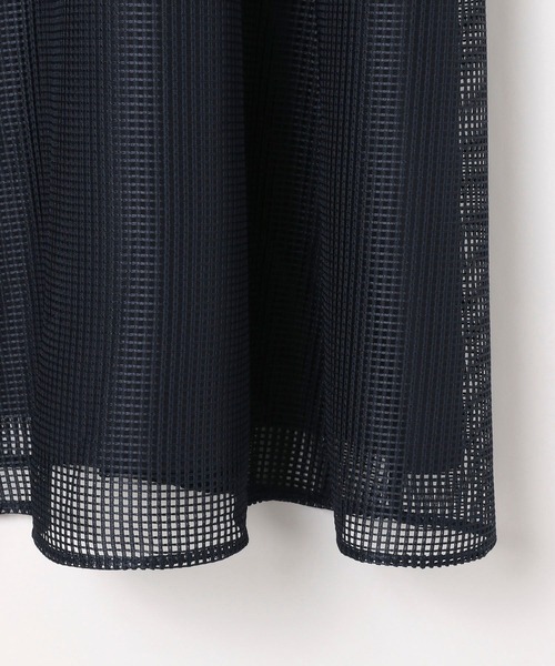 LEPSIM（レプシィム）の「【結婚式／オケージョン】格子レースカフスドレス　203258（ドレス・レディース・ネイビー/グリーン系その他・FREE）」の7枚目の写真