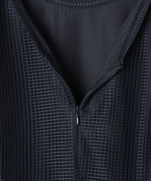 LEPSIM（レプシィム）の「【結婚式／オケージョン】格子レースカフスドレス　203258（ドレス・レディース・ネイビー/グリーン系その他・FREE）」の8枚目の写真