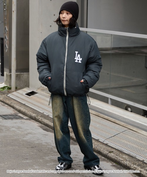 セール】MLB/メジャーリーグベースボール 別注 ワッペン刺繍 2WAY