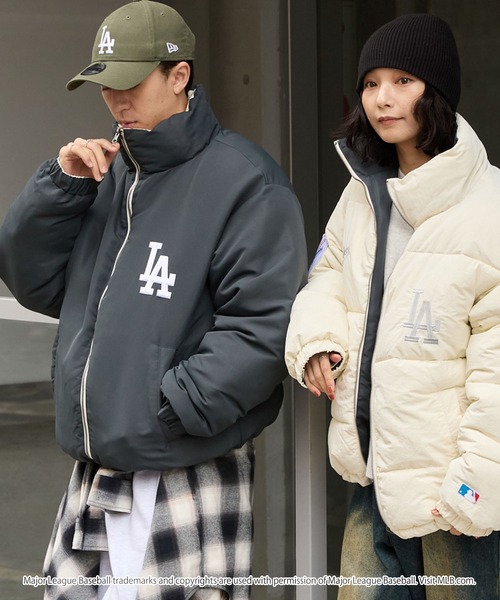 MLB/メジャーリーグベースボール 別注 ワッペン刺繍 2WAYリバーシブル