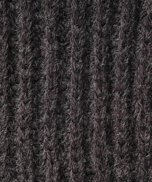 A part by（アパートバイ）の「バラクラバニットキャップ（ニットキャップ/ビーニー・レディース・ブラック/グレー・FREE）」の9枚目の写真