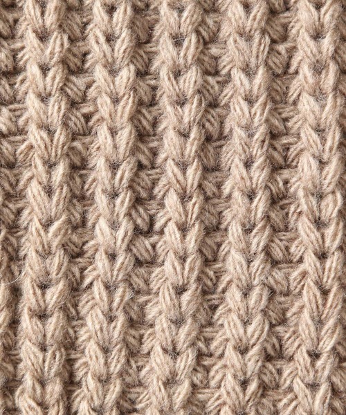 A part by（アパートバイ）の「バラクラバニットキャップ（ニットキャップ/ビーニー・レディース・ブラック/グレー・FREE）」の8枚目の写真