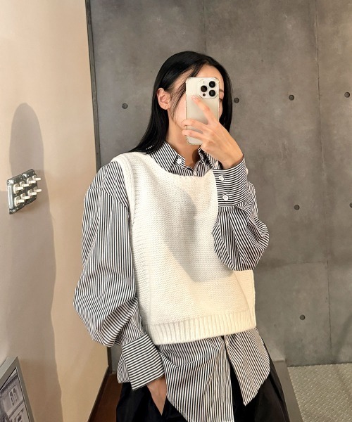 【昭和平成レトロ好きにオススメ♪】レトロかわいいニットベスト♡ 楽天市場】ベスト ニットベスト レディース 幾何柄ベスト レトロ