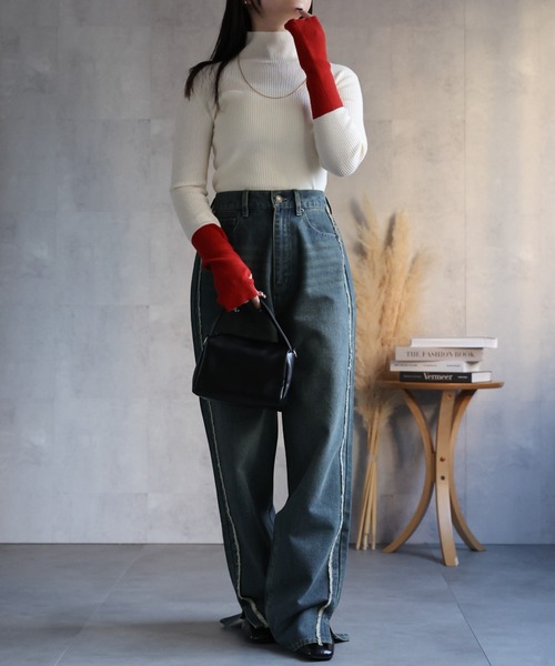 model：158cm 着用サイズ：FREE