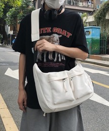 ツイルポケットショルダーバッグ