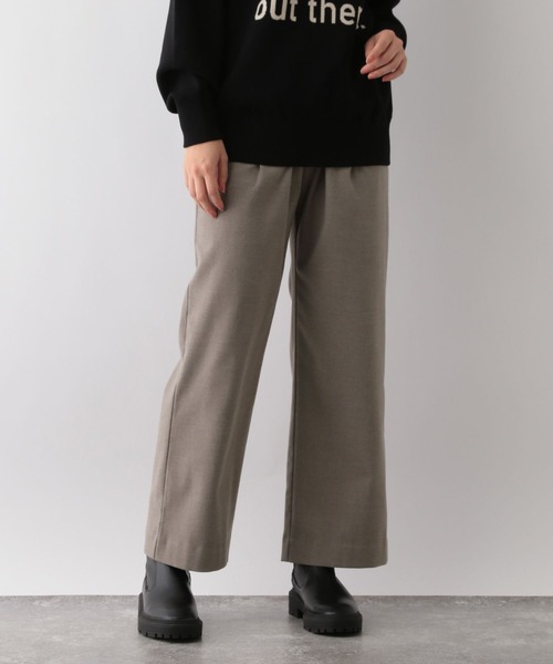 GLOBAL WORK Smile Seed Store(グローバルワーク スマイルシードストア)の「TR起毛ストレッチワイドパンツ/115993(その他パンツ・レディース・モカ/グレー系その他3/グレー系その他2/グレー系その他/ブラック・LARGE/SMALL/MEDIUM/X-LARGE)」の5枚目の写真