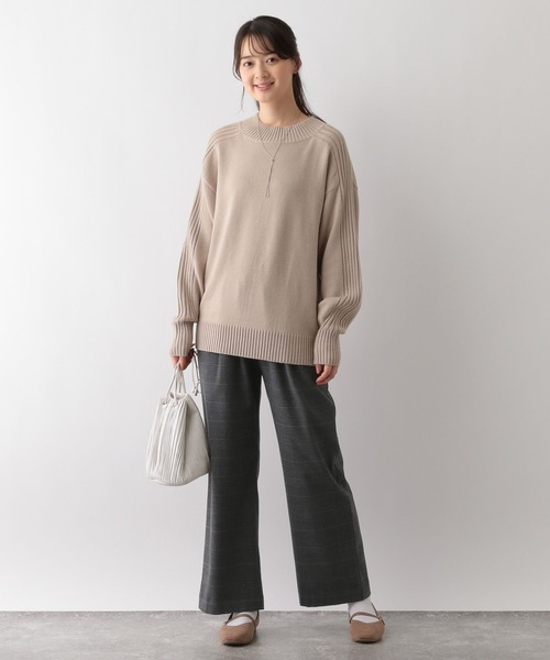 GLOBAL WORK Smile Seed Store(グローバルワーク スマイルシードストア)の「TR起毛ストレッチワイドパンツ/115993(その他パンツ・レディース・モカ/グレー系その他3/グレー系その他2/グレー系その他/ブラック・LARGE/SMALL/MEDIUM/X-LARGE)」の19枚目の写真