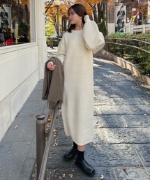 超爆安 favclo.（ファブクロ）の「cotton lace onepiece gingham ワンピース