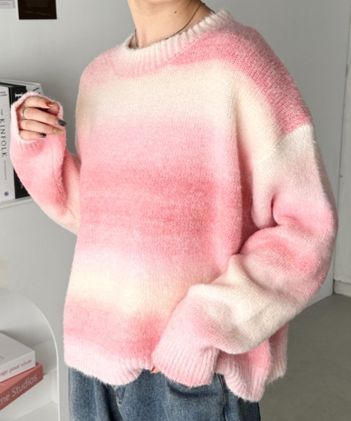 セール】グラデーションニットプルオーバー（ニット/セーター）｜CLEA