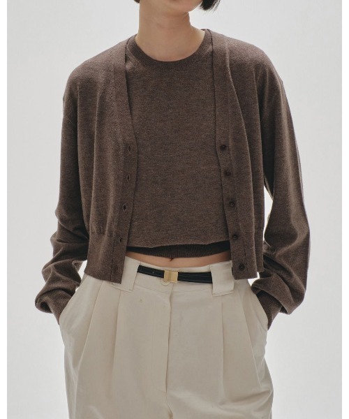 TODAYFUL 2set Useful Knit カーディガン TODAYFUL（トゥデイフル）の「TODAYFUL 2set Useful Knit