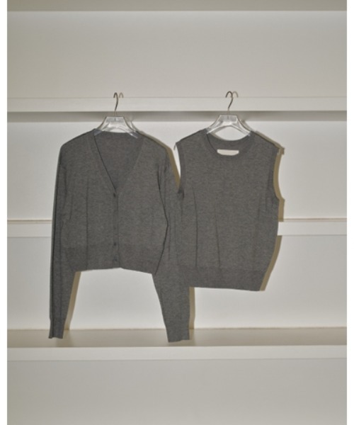 TODAYFUL(トゥデイフル)　2set Useful Knit グレー hearty-select_12420522