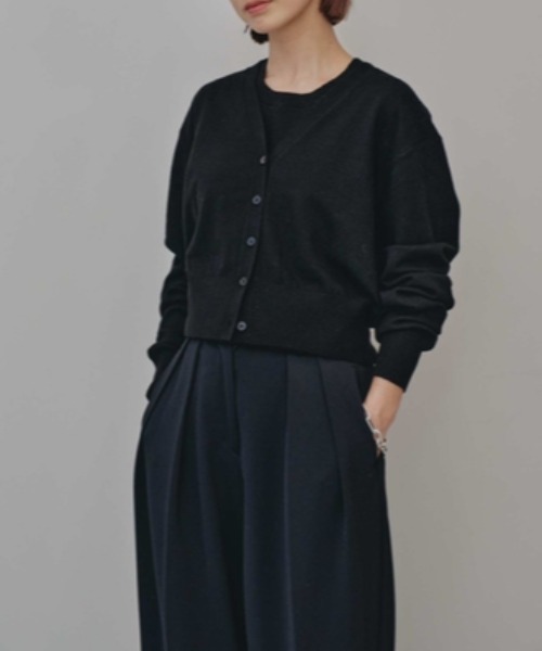 todayful 2set useful knit ブラック black TODAYFUL(トゥデイフル)の「TODAYFUL 2set Useful Knit