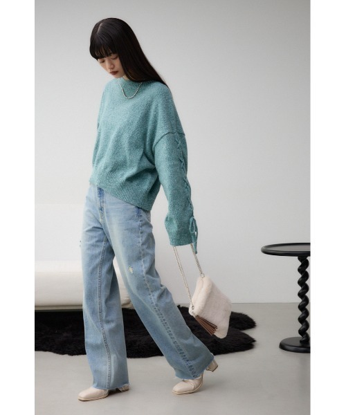 セール】タッセルフェイクファーポシェット（ショルダーバッグ）｜AZUL