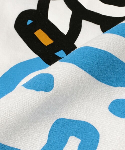 TOKYO CULTUART by BEAMS（トウキョウカルチャートバイビームス）の「matsui / Drawing Tee Shirt（Tシャツ/カットソー・メンズ・ホワイト/ブラック系その他4・LARGE/MEDIUM/X-LARGE/SMALL）」の9枚目の写真