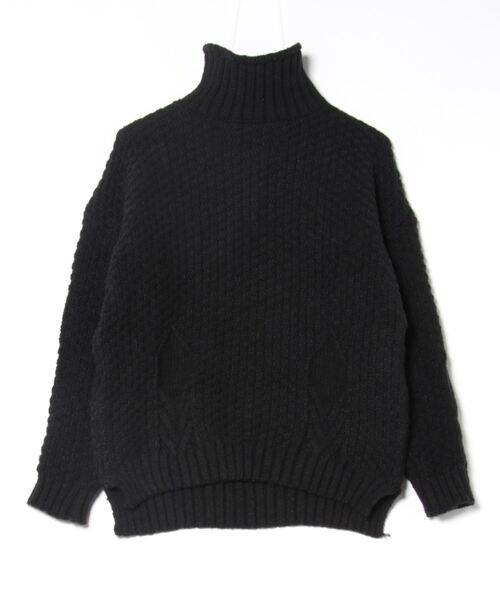 Bott ttt ブラック ケーブルニット セーター 激レア 完売品 美品 Bott ttt ブラック ケーブルニット セーター 激レア 完売品 美品