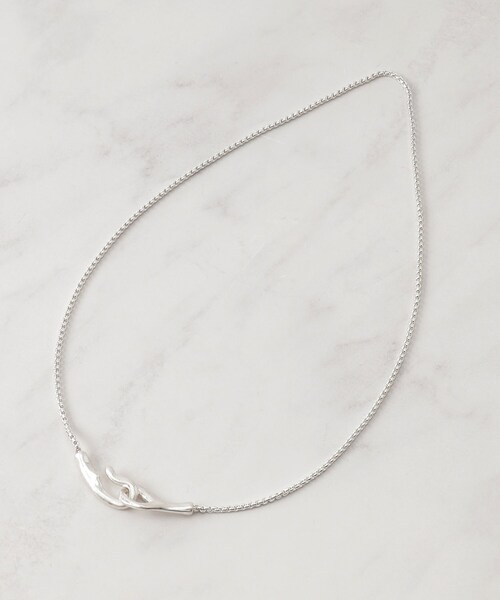 SHOO・LA・RUE（シューラルー）の「◆フックディテールネックレス（ネックレス・レディース・シルバー/ゴールド/シルバー系その他・00）」の9枚目の写真