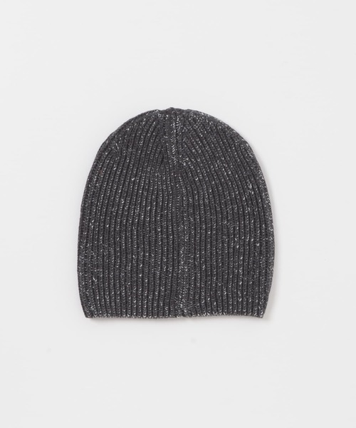 venicew ニットビーニー　リバーシブル　目 venicew ニットビーニー リバーシブル 目 VENICEW ブラック