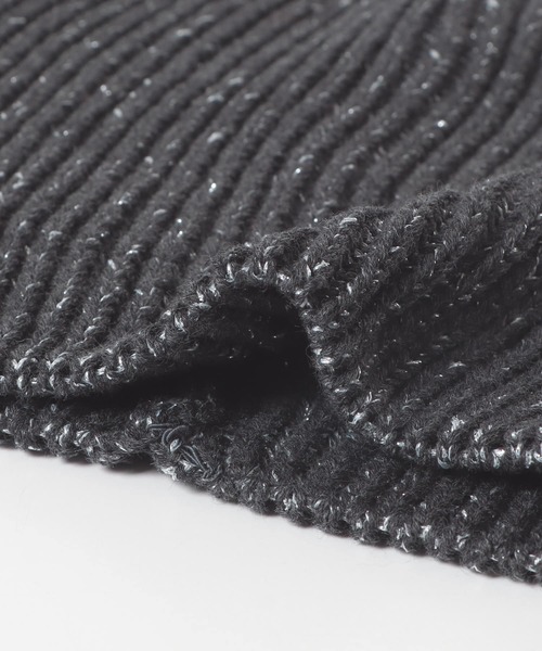 URBAN RESEARCH Sonny Label(アーバンリサーチサニーレーベル)の「ラメニットワッチ(ニットキャップ/ビーニー・レディース・ライトグレー/ネイビー/グレー・ONE)」の9枚目の写真