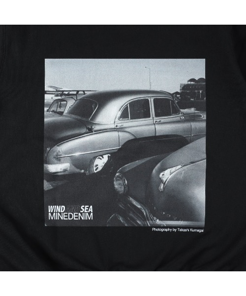 MINEDENIM（マインデニム）の「MINEDENIM x WDS Photo Hoodie（パーカー・メンズ・ブラック/ライトグレー・SMALL/MEDIUM/X-LARGE/LARGE）」の6枚目の写真