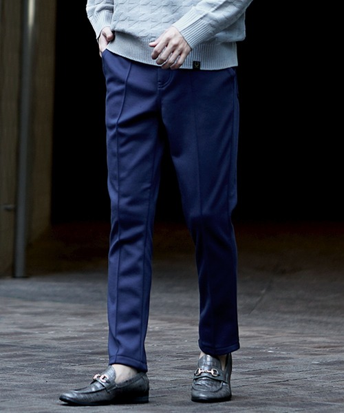 SOMEDIFF(サムディフ)の「裏起毛ポンチテーパードパンツ メンズ スラックス イージーパンツ あったかパンツ 春服 冬服(スラックス・メンズ・ブラウン/グレー/ネイビー/ブラック・M/L/XL)」の7枚目の写真