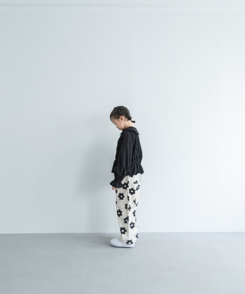 LOWRYS FARM（ローリーズファーム）の「シャーリングカットカーディガン　 292635（カーディガン/ボレロ・キッズ・ブラック/オフホワイト/レッド・110cm/120cm/130cm/140cm/150cm）」の18枚目の写真