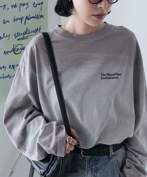 【新品タグ付き】CULLNI ロゴ刺繍 オーバーサイズロンT サイズ2 CULLNI ONLINE STORE / T-SHIRT / CUT&SEWN / SWEAT SHIRT