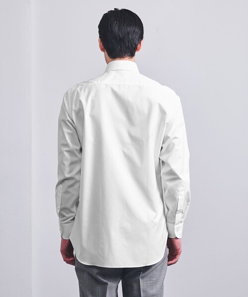 UNITED ARROWS（ユナイテッドアローズ）の「イージーケア AG ブロード レギュラー シャツ -抗菌防臭-（ビジネスシャツ・メンズ・ホワイト・37cm/39cm/40cm/41cm/42cm/38cm）」の14枚目の写真