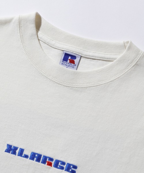 完売必須 早い者勝ち XLARGE×RUSSELL ATHLETIC S/S TEE ロゴ◎ XLARGE×RUSSELL ATHLETIC S/S TEE(Tシャツ/カットソー