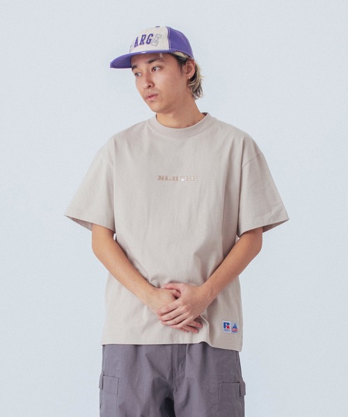 XLARGE×RUSSELL ATHLETIC S/S TEE（Tシャツ/カットソー