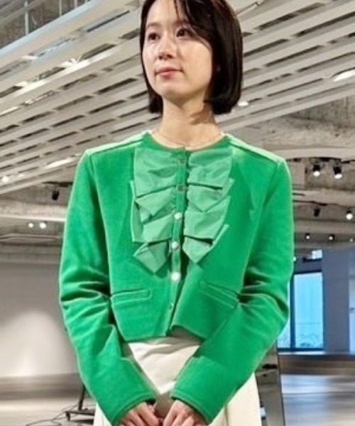 ダブルリボンカノコジャケット