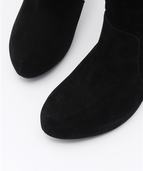 Heather（ヘザー）の「フェイクスエードニーハイブーツ　705077（ブーツ・レディース・ブラウン/ブラック・SMALL/MEDIUM/LARGE）」の8枚目の写真