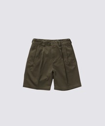 2TUCK TWILL TROUSERS SHORTS / トラウザーショーツ