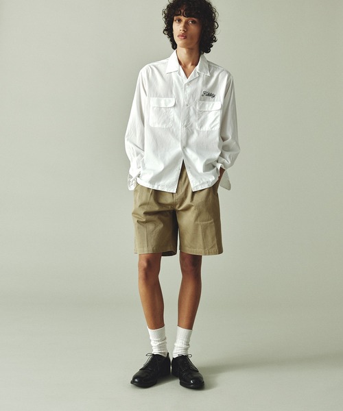 FIDELITY(フィデリティ)の「2TUCK TWILL TROUSERS SHORTS / トラウザーショーツ(その他パンツ・メンズ・ベージュ/カーキ/ブラック・LARGE/MEDIUM)」の13枚目の写真