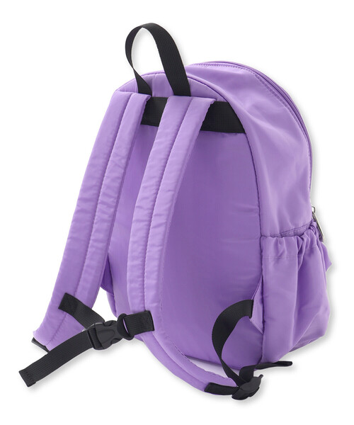 BeBe(ベベ)の「タフタフリルリュック(M~L)(バックパック/リュック・キッズ・パープル/ベージュ・M/L)」の3枚目の写真