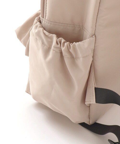 BeBe(ベベ)の「タフタフリルリュック(M~L)(バックパック/リュック・キッズ・パープル/ベージュ・M/L)」の10枚目の写真